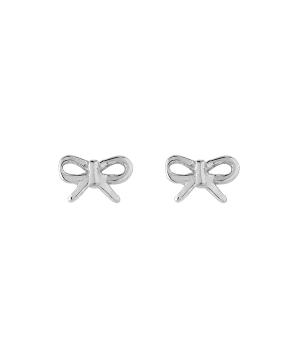 【ステンレス】ミニリボンピアス