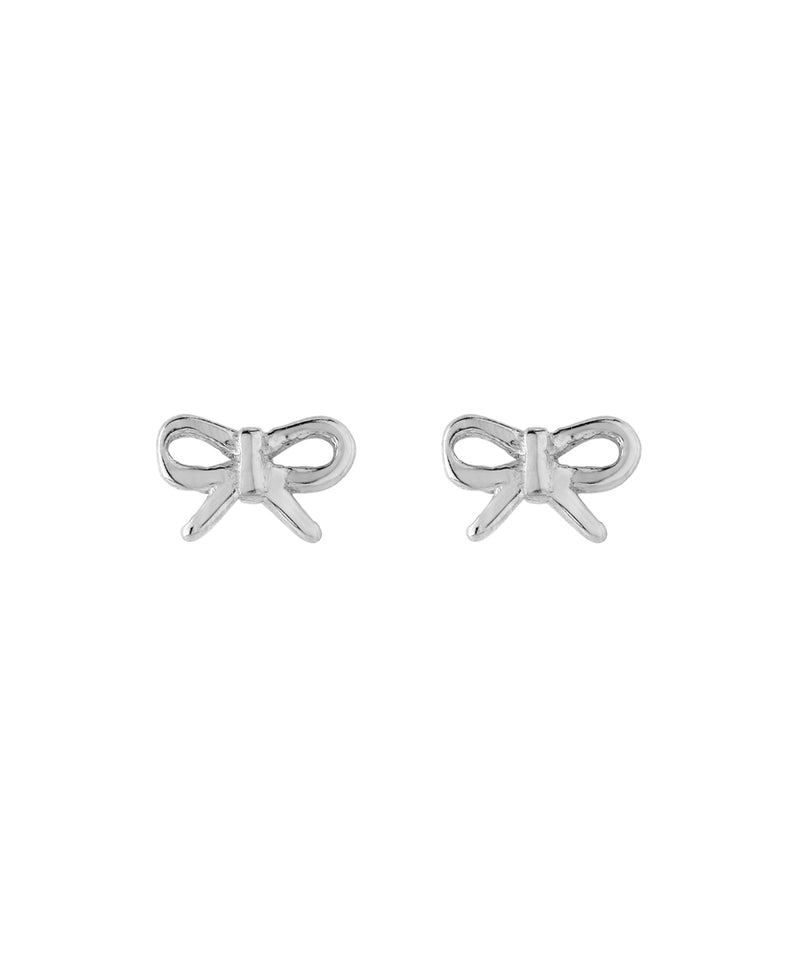 【ステンレス】ミニリボンピアス