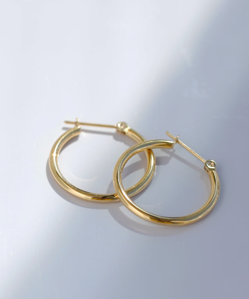 フープピアス[ステンレス][Basic]
