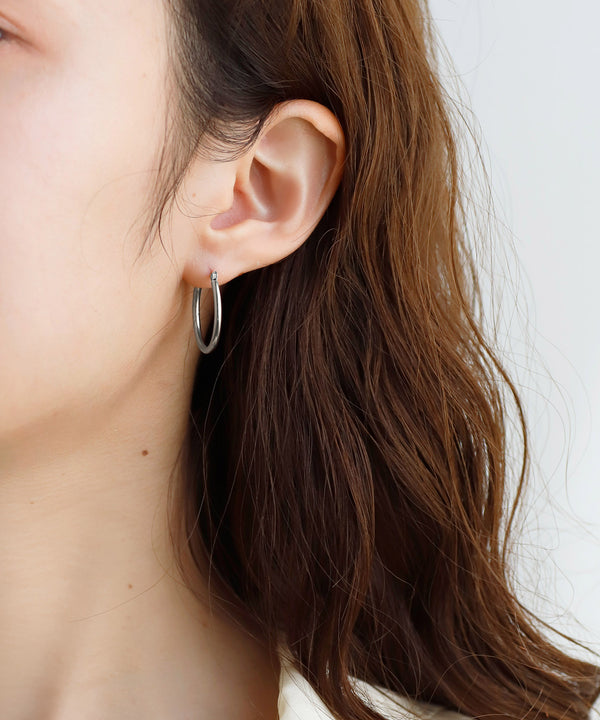 フープピアス[ステンレス][Basic]