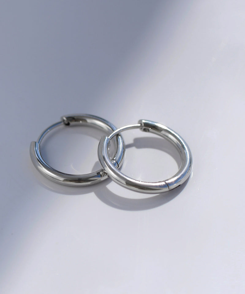 フープピアス[ステンレス][Basic]