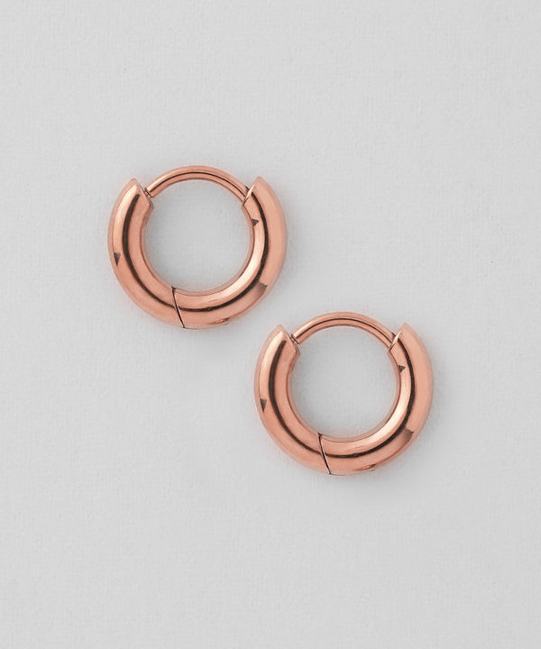 Hoop Earrings [Stainless Steel] [Basic]