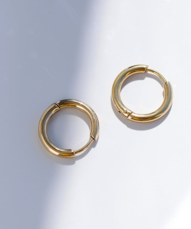 フープピアス[ステンレス][Basic]