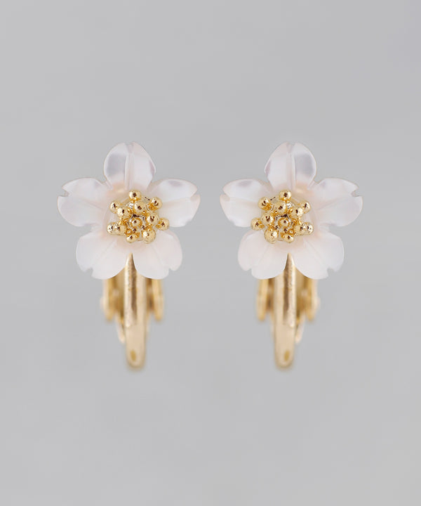 Shell Flower Earrings