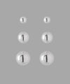 スフィアピアス[3ペアセット][silver925][Basic]