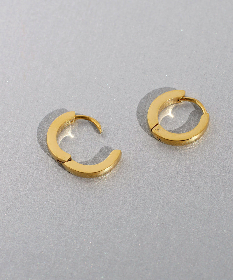 Mini Hoop Earrings [Stainless Steel] [Basic]