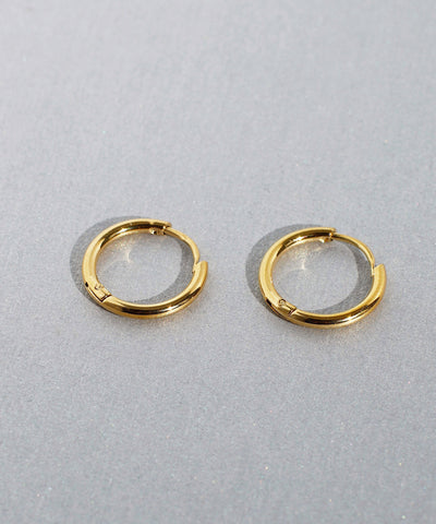 ミニフープピアス[ステンレス][Basic]