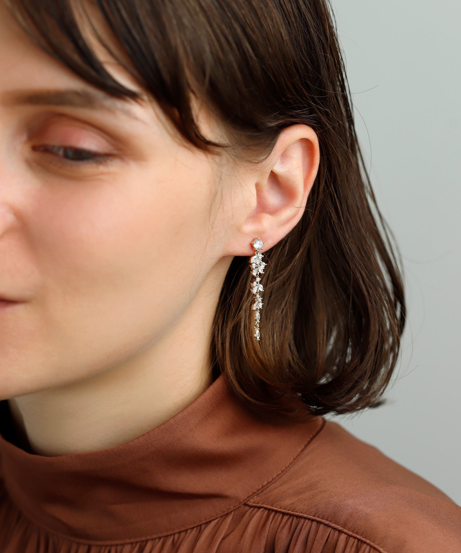 SNOOPY33様　チタンピアス mimi33】デザインビジューピアス[Sheerchic]｜SANPO ONLINE(サンポー