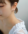 ビジューラップピアス[Sheerchic]