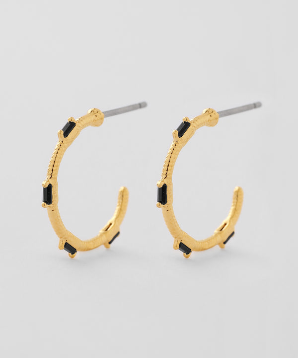 ビジューフープピアス[Sheerchic]
