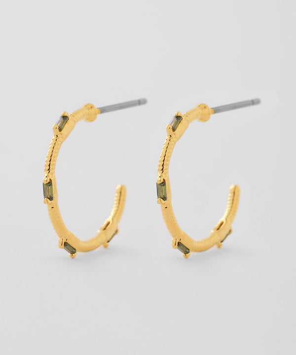 ビジューフープピアス[Sheerchic]