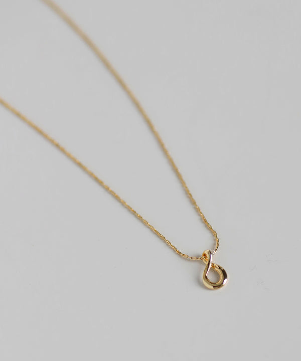 mimi33】ツイストメタルネックレス[Sheerchic]｜アネモネ・シエナロゼ