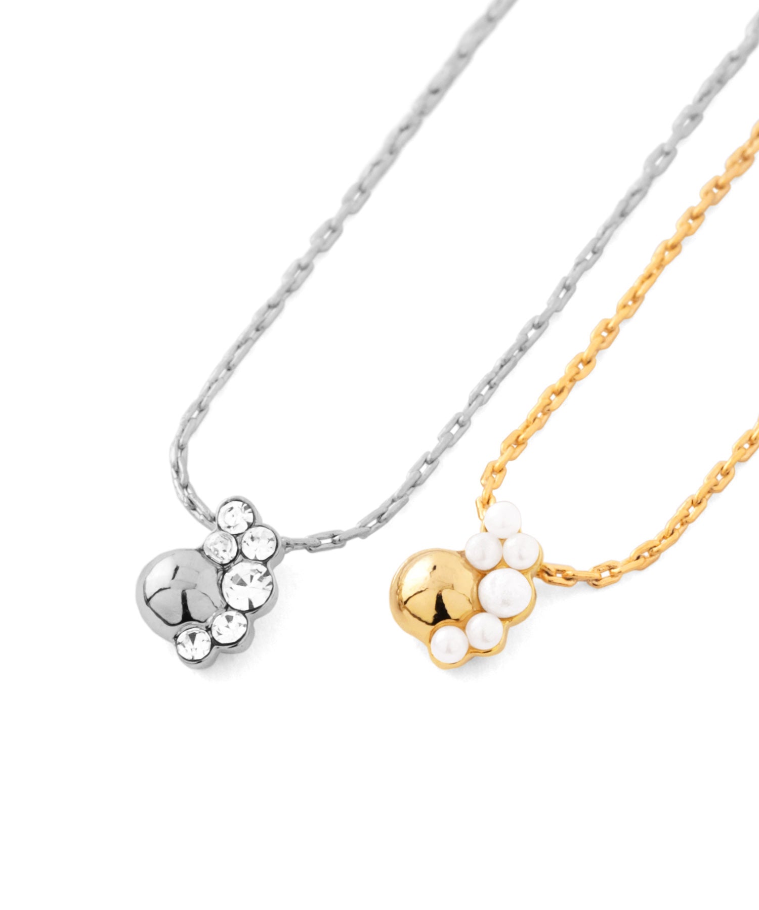 mimi33】デザインネックレス[Sheerchic]｜アネモネ・シエナロゼ