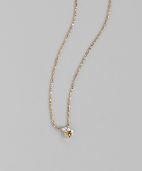 mimi33】デザインネックレス[Sheerchic]｜アネモネ・シエナロゼ