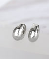 Metal Curl Earrings [G]