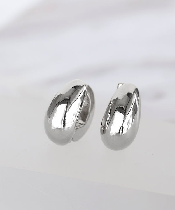 Metal Curl Earrings [G]