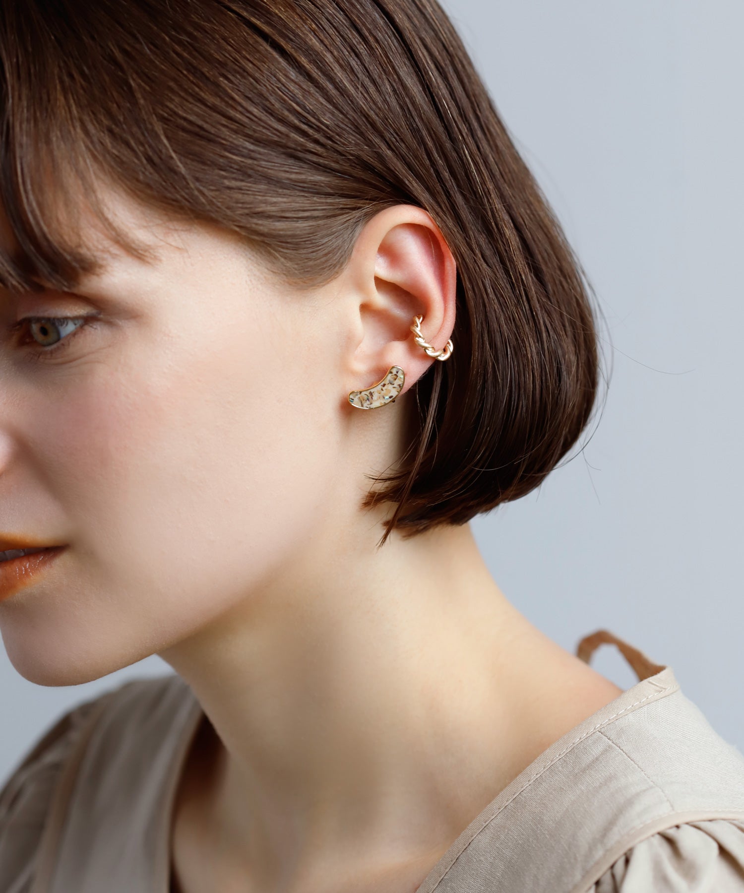 mimi33】ユニークシェルイヤリング[B][Sheerchic]｜SANPO ONLINE