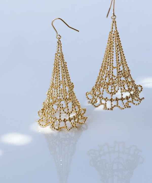 mimi33】シャンデリアピアス[Sheerchic]｜SANPO ONLINE(サンポー