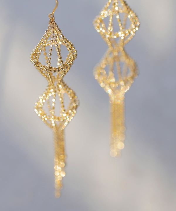 mimi33】シャンデリアピアス[Sheerchic]｜SANPO ONLINE(サンポー