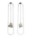 [SANPO ONLINE Exclusive] Gemstone Long Earrings [Sheerchic]