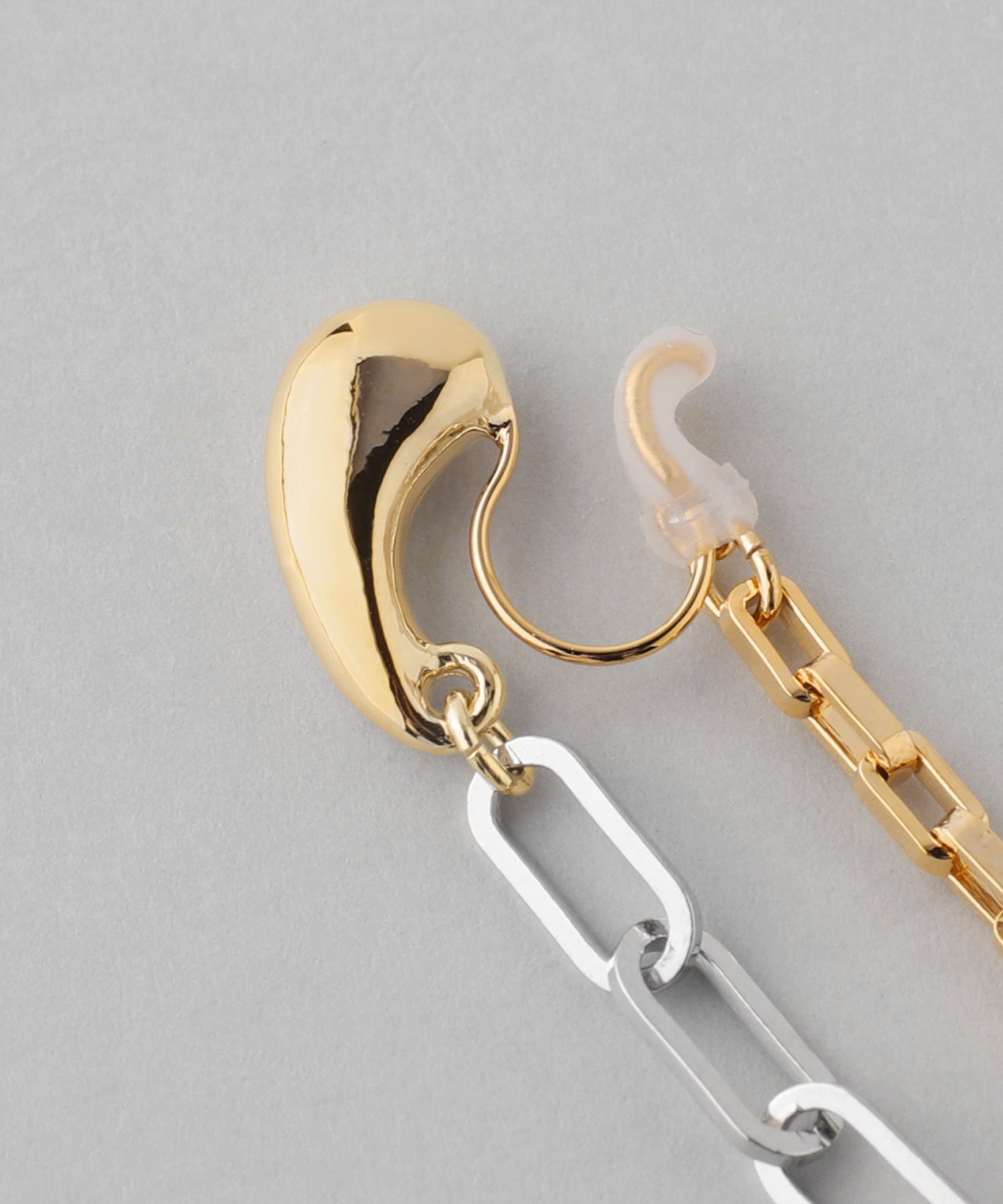 mimi33】コンビカラーチェーンイヤリング[Ownideal]｜SANPO ONLINE