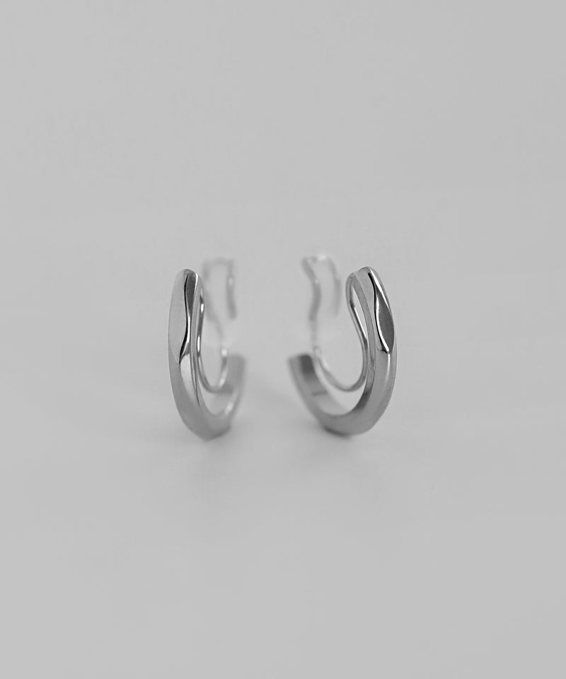Designer Hoop Earrings [Stainless Steel] [Sheerchic]