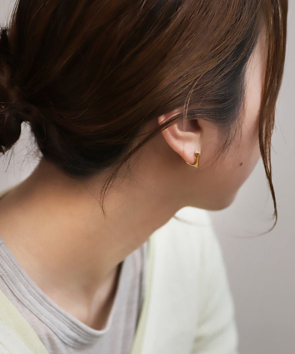 スクエアイヤリング[ステンレス][Basic]