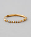 ビジューフープピアス[ステンレス][Basic]