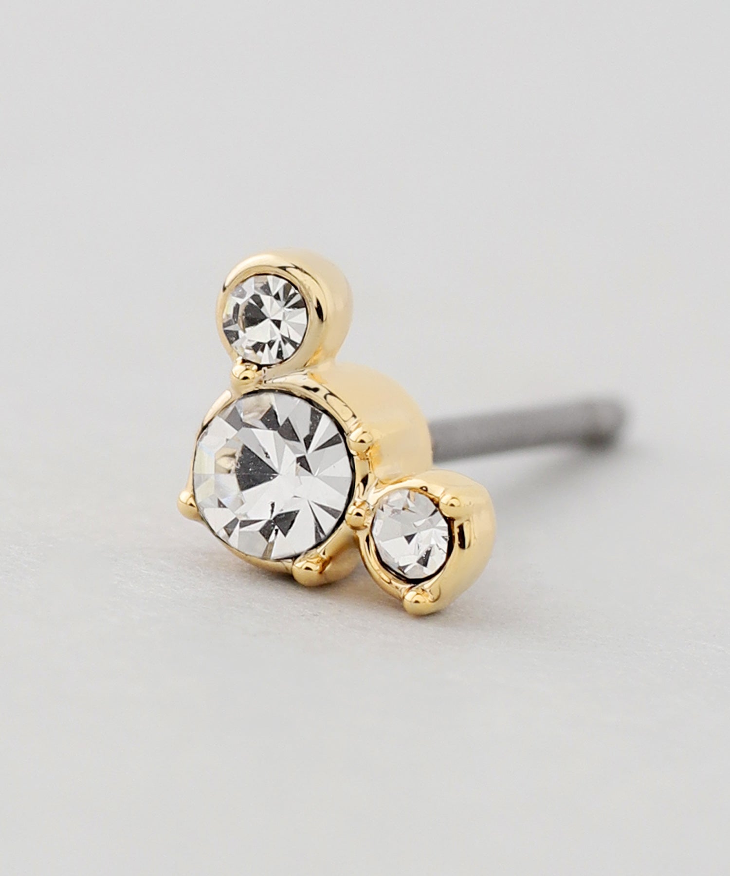 mimi33】ビジューアシメピアス[Sheerchic]｜アネモネ・シエナロゼ