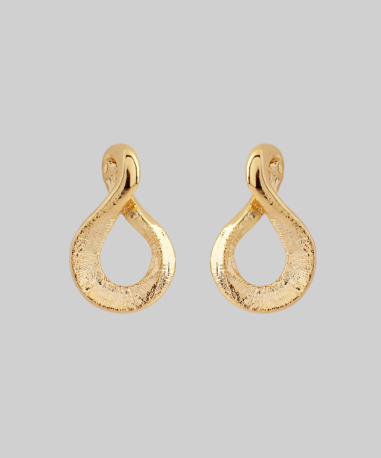 mimi33】ツイストメタルピアス[Sheerchic]｜アネモネ・シエナロゼ