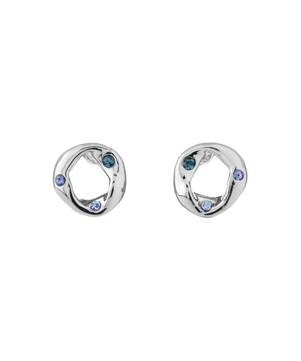 ビジュー×サークルピアス[Sheerchic]