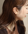 ビジュー×サークルピアス[Sheerchic]