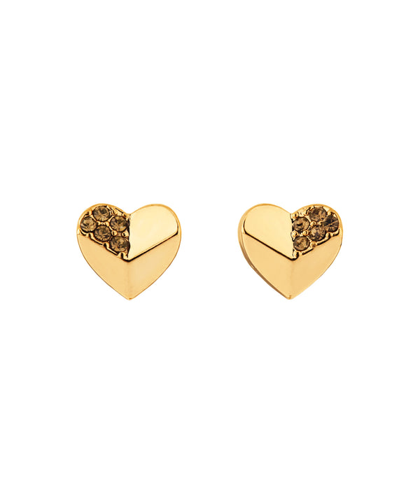 ビジュー×ハートピアス[Sheerchic]