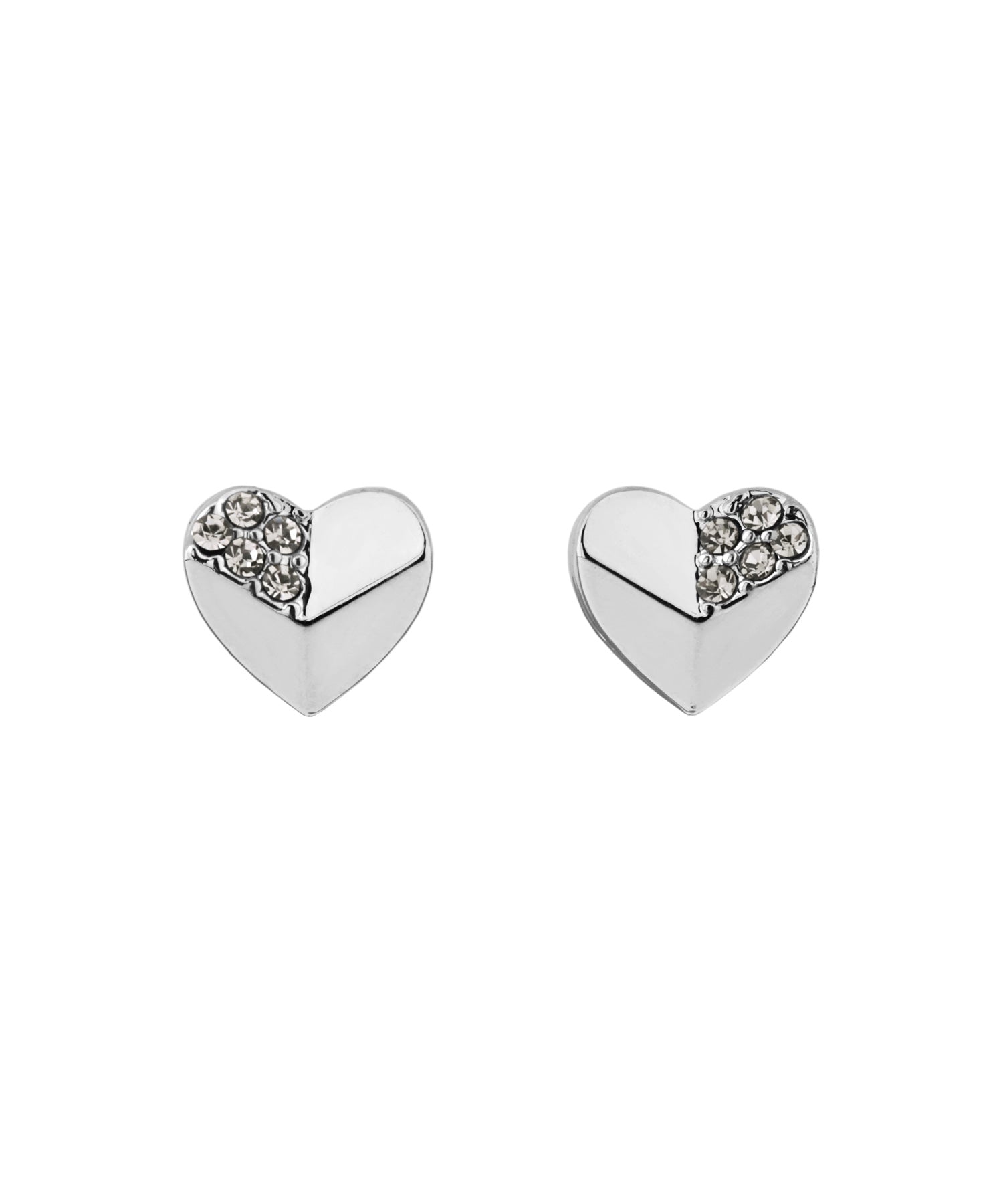 mimi33】ビジュー×ハートピアス[Sheerchic]｜アネモネ・シエナロゼ