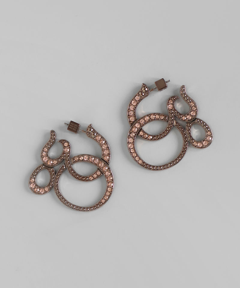 ビジューデザインピアス[Ownideal]