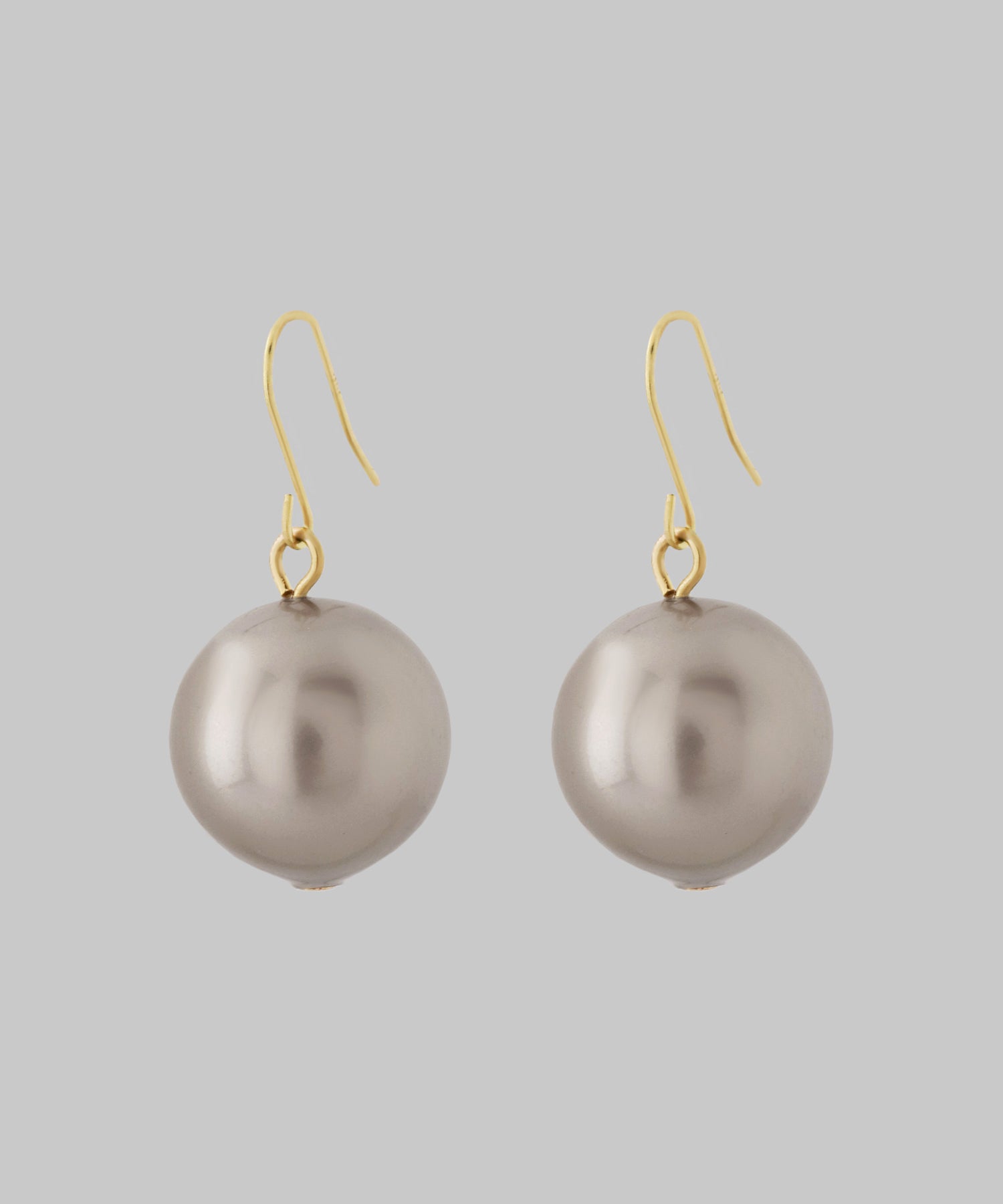 ANEMONE】パールフックピアス[K18ポスト]｜アネモネ・シエナロゼ