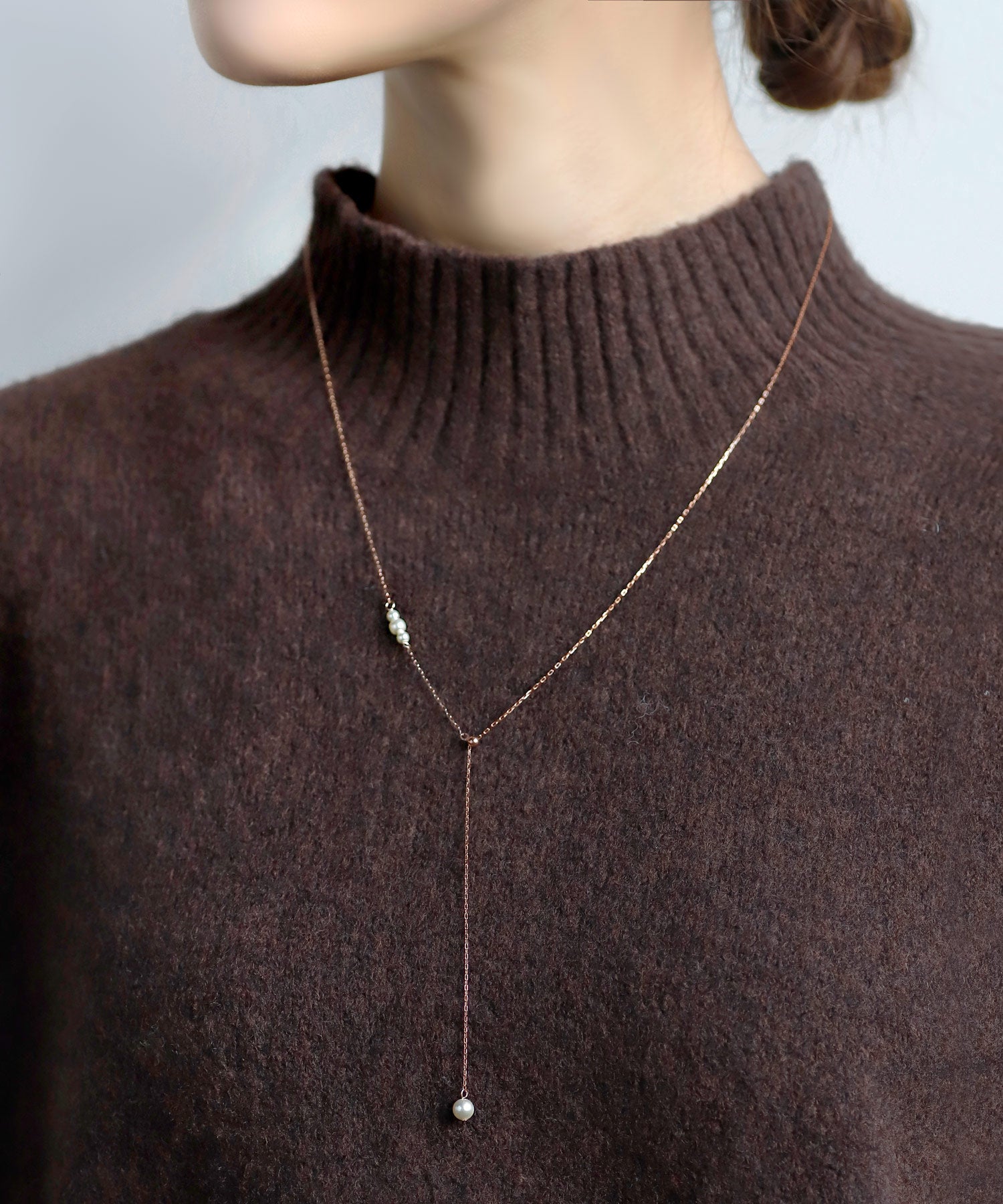 ANEMONE】ポイントパールY字ネックレス｜SANPO ONLINE(サンポー