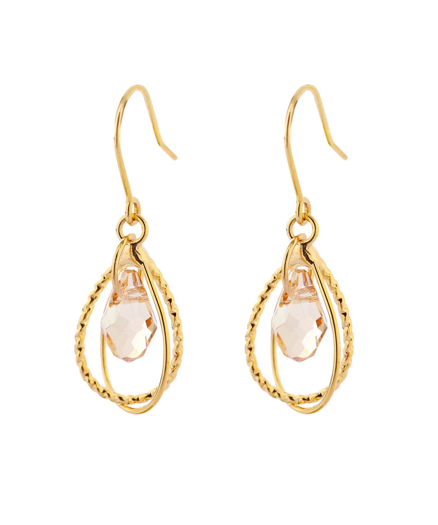 ANEMONE] Bijou x Drop Line Hook Earrings | Anemone, Sienna