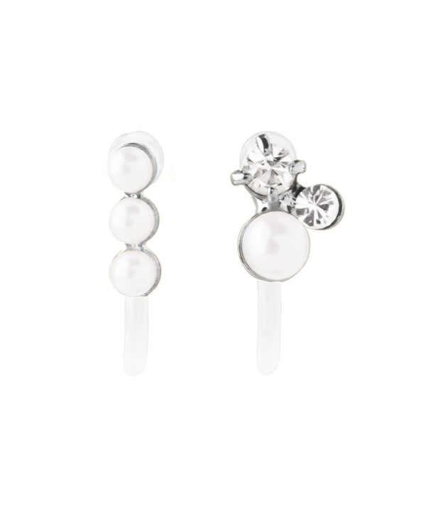 Pearl x Bijou 2-Way Earrings