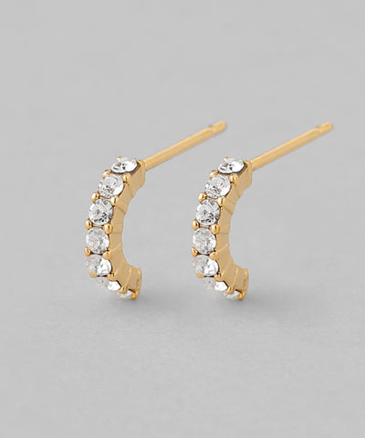 Bijou Line Curl Earrings