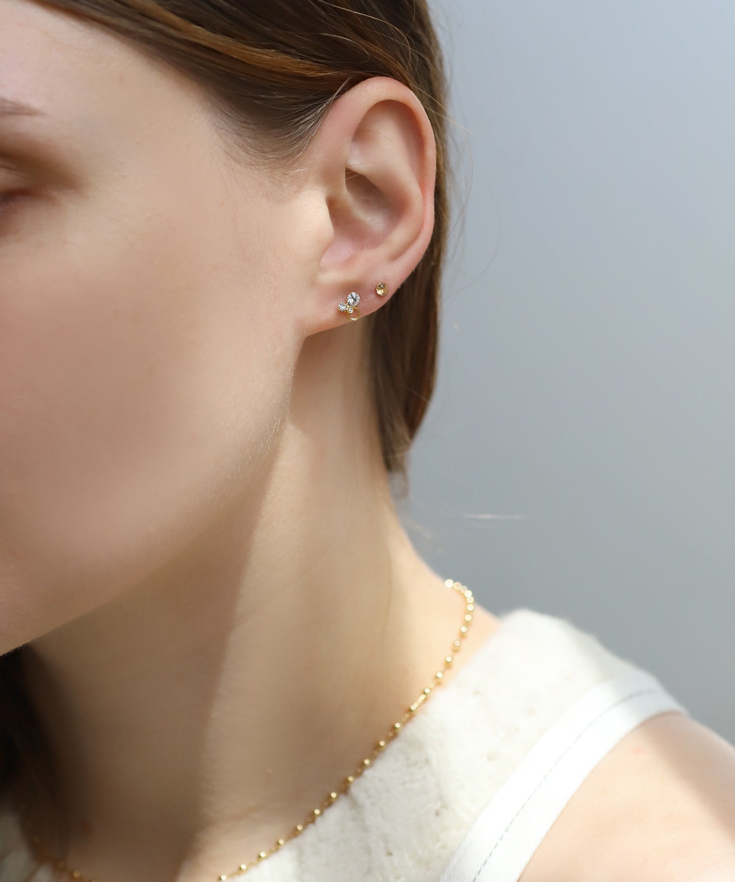 mimi33】ビジュー×パールピアス[3ペアセット][Basic]｜SANPO ONLINE