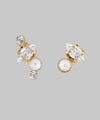 パール×ビジューアシメピアス[Sheerchic]