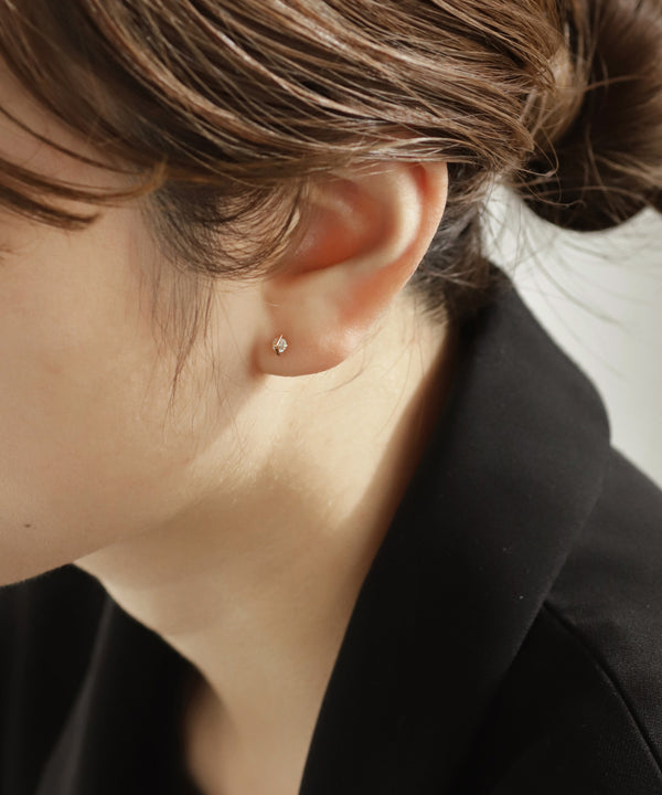 ビジューデザインピアス[Sheerchic]