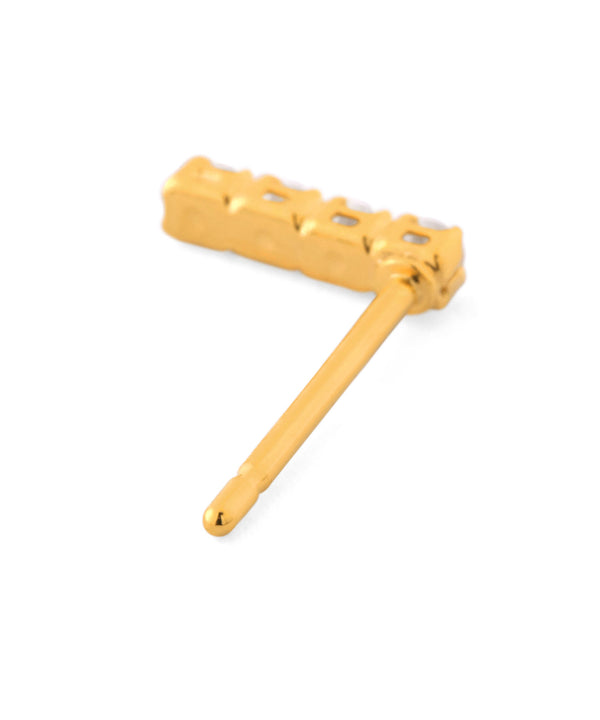 ビジューライン2WAYピアス[Sheerchic]