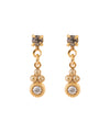 Beaded charm earrings [Sheerchic]