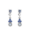 Beaded charm earrings [Sheerchic]