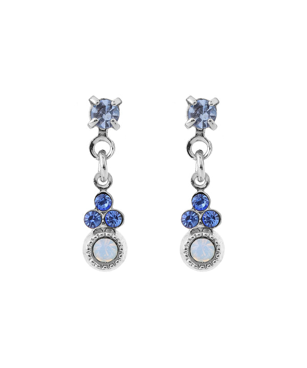 Beaded charm earrings [Sheerchic]