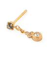 Beaded charm earrings [Sheerchic]