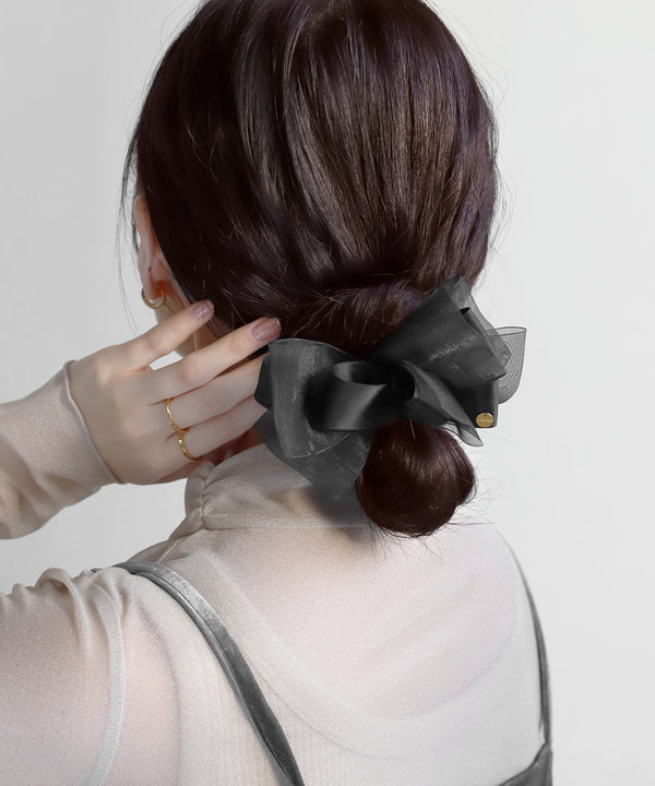 シアーリボンバレッタ