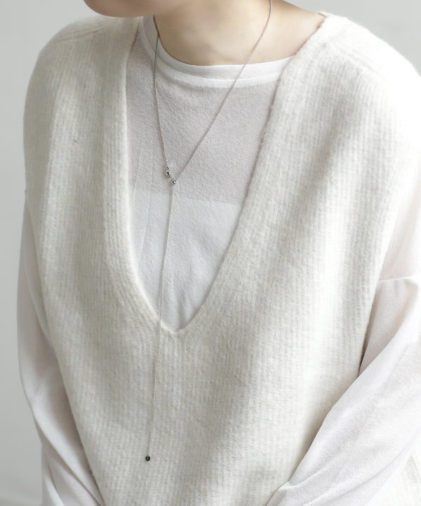 メタルハートネックレス